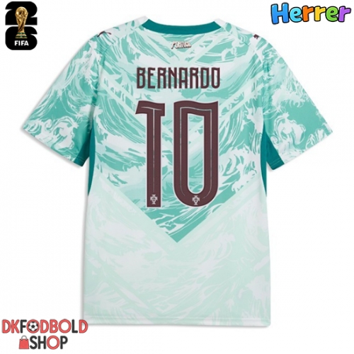 Portugal Bernardo Silva #10 Udebanetrøje VM 2026 Kort ærmer